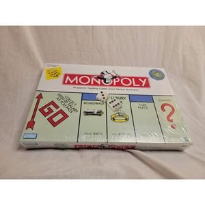 Monopoly 65th anniversary edition board game 1999 hasbro brand new sealed